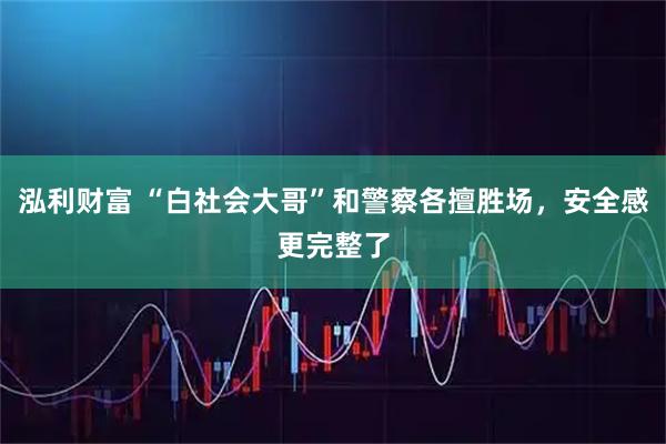 泓利财富 “白社会大哥”和警察各擅胜场，安全感更完整了
